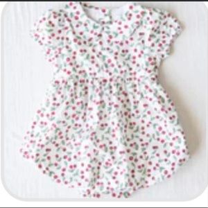 Sweet Honey cherries bubble romper